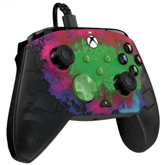 Controller cablato PDP Rematch Glow Space Dust per Xbox X/S/One/PC