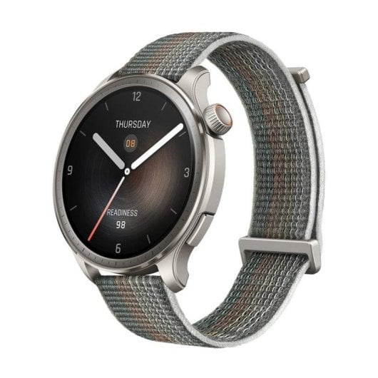 Amazfit Balance Bluetooth GPS NFC WiFi 46mm AMOLED Argent/Multi Taille Unique Étanche 5 ATM SpO2 Pulsomètre