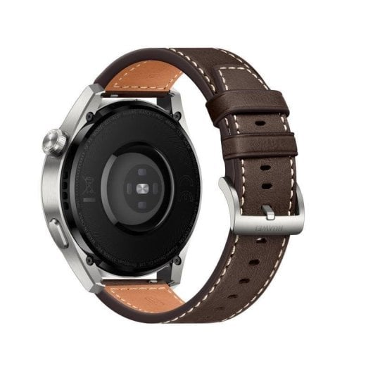 Huawei Watch 3 Pro 4G LTE Bluetooth NFC GPS 48mm AMOLED Titane Marron Étanchéité 5ATM SpO2