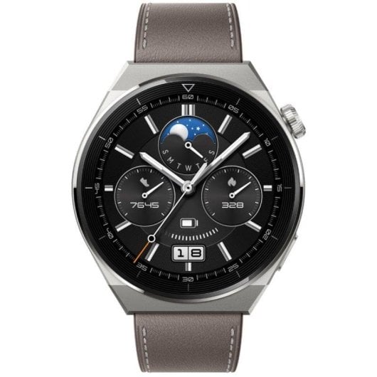 Huawei Watch GT 3 Pro Bluetooth 4G GPS 46mm AMOLED Titânio Cinzento M Resistente Água 5ATM