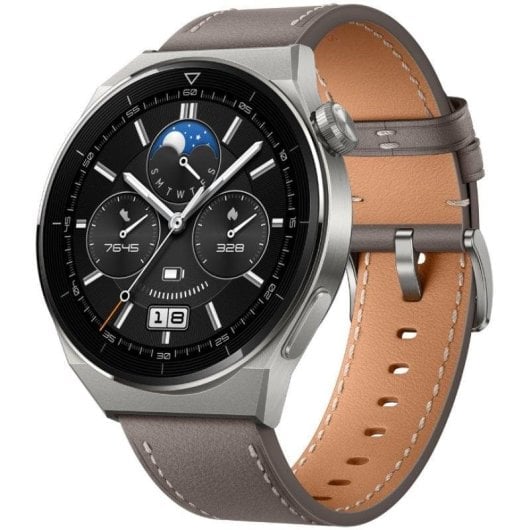 Huawei Watch GT 3 Pro Bluetooth 4G GPS 46mm AMOLED Titânio Cinzento M Resistente Água 5ATM