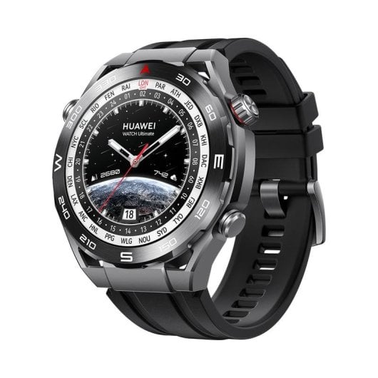 Huawei Watch Ultimate Bluetooth GPS NFC 48mm AMOLED Schwarz Wasserdicht 10ATM SpO2 Puls Schlafmonitor