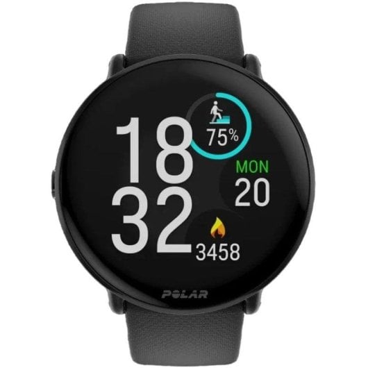 Polar Ignite 3 Bluetooth GPS 43mm AMOLED Preto S/L Resistente à água 30m Pulsómetro Sono