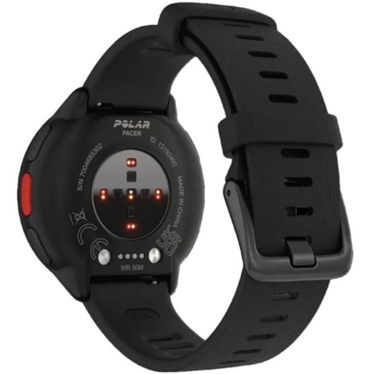 Polar Pacer 3,05 cm (1.2&quot;) MIP 45 mm Digitale 240 x 240 Pixel Nero GPS (satellitare)