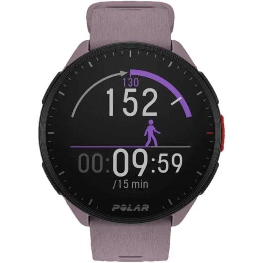 Polar Pacer GPS Bluetooth 45mm MIP Roxo S/L Resistente à Água 50m Monitor Cardíaco