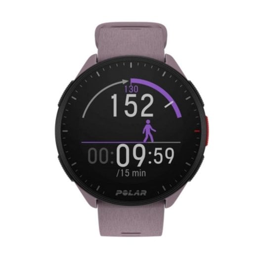 Polar Pacer GPS Bluetooth 45mm MIP Roxo S/L Resistente à Água 50m Monitor Cardíaco