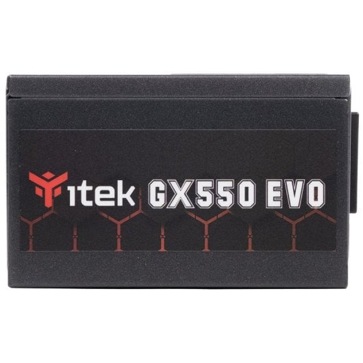 itek GX550 EVO bloc d'alimentation 550 W 24 broches ATX SFX Noir