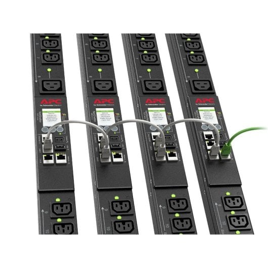 APC APDU9959EU3 unité de distribution d'énergie (PDU) 24 prises CA 0U Noir
