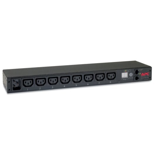 APC AP7821B Unidade de Distribuição de Energia (PDU) com Display para Rack 19" 0U/1U com 8 Saídas AC