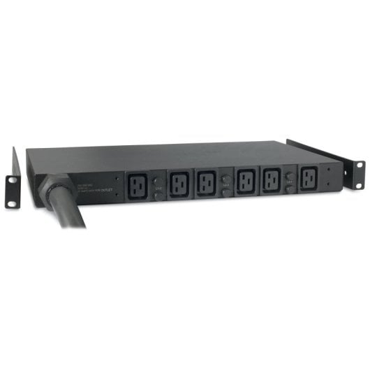 APC Basic Rack PDU AP7526 Unité de distribution d'alimentation (PDU) pour rack 19" 1U avec 6 prises CA