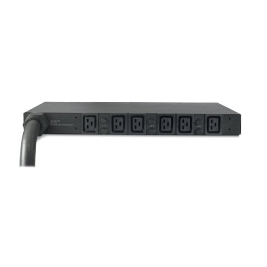 APC Basic Rack PDU AP7526 Unité de distribution d'alimentation (PDU) pour rack 19" 1U avec 6 prises CA