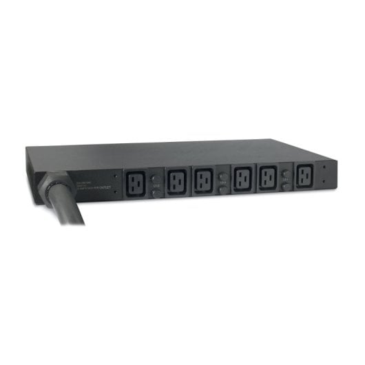 APC Basic Rack PDU AP7526 Unité de distribution d'alimentation (PDU) pour rack 19" 1U avec 6 prises CA