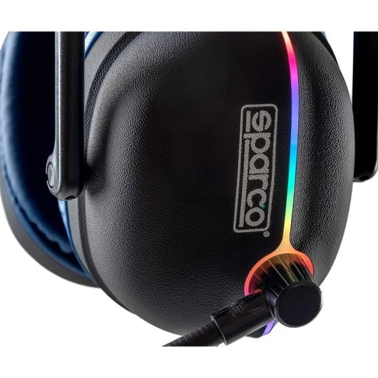 Cuffie da gioco USB Sparco Evo Grandprix Blu