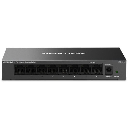 Commutateur Gigabit de bureau Mercusys MS108GS 8 ports RJ-45