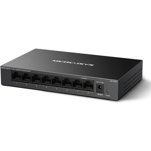 Commutateur Gigabit de bureau Mercusys MS108GS 8 ports RJ-45