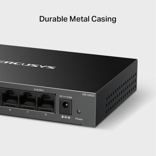 Commutateur Gigabit de bureau Mercusys MS108GS 8 ports RJ-45