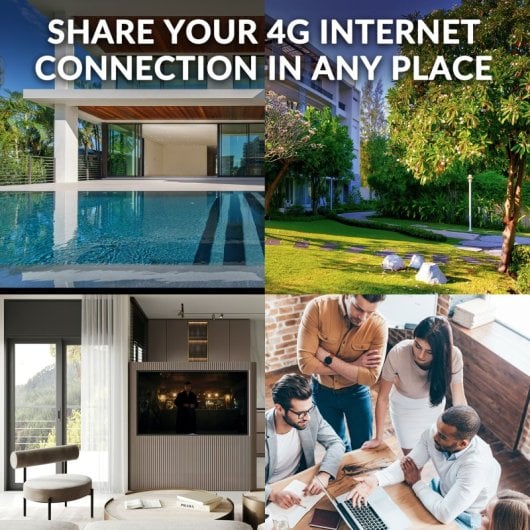 Strong 4GROUTER350 Router 4G LTE 300Mbit/s Blanco