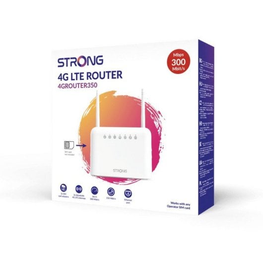 Strong 4GROUTER350 Router 4G LTE 300Mbit/s Blanco