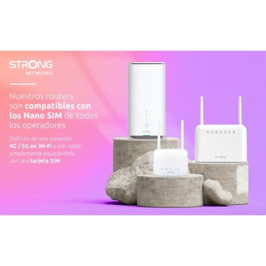 Strong 4GROUTER350 Router 4G LTE 300Mbit/s Blanco