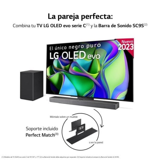 LG OLED55C31LA 55" OLED evo UltraHD 4K HDR10