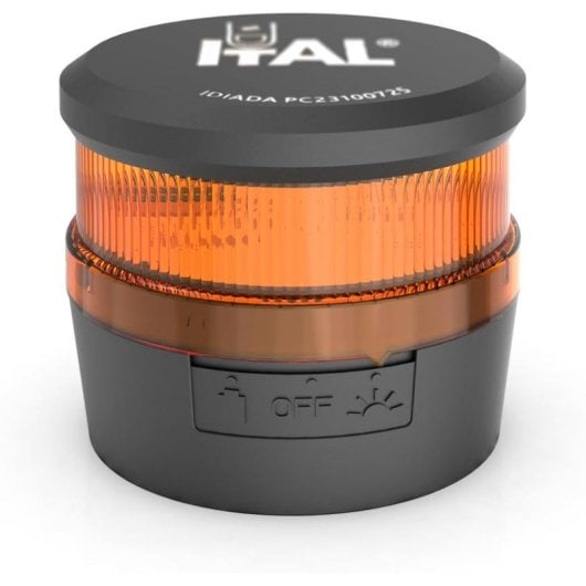 Ital V16 Luz de Emergencia con Fijación Magnética Homologada y con Geolocalización a Plataforma DGT 3.0