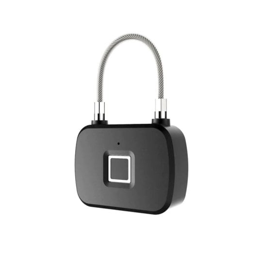 Klack Smart Fingerprint Cadeado com Sensor de Impressão Digital para Bloqueio e Desbloqueio