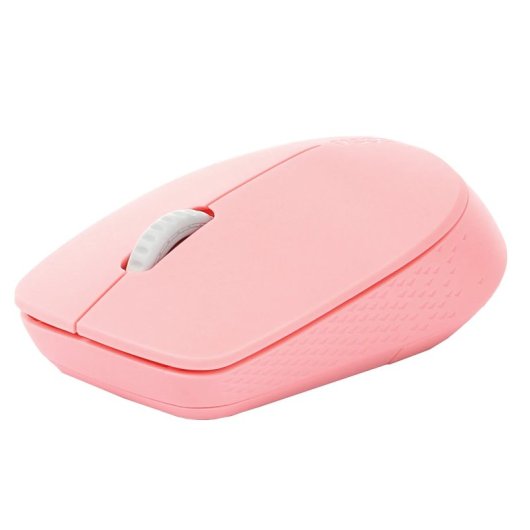 Rapoo M100 Silent Ratón Óptico Inalámbrico Silencioso Multimodal 1300DPI Rosa