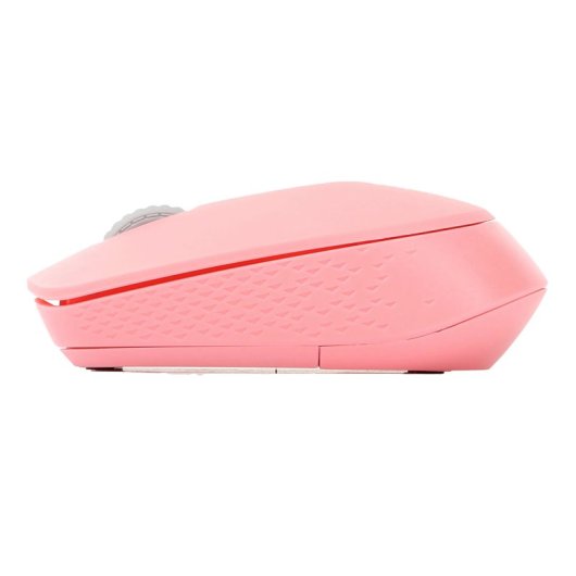 Mouse ottico wireless silenzioso multimodale Rapoo M100 1300 DPI rosa