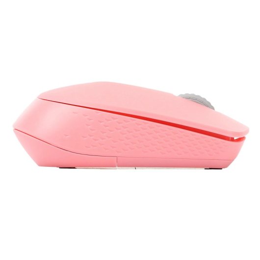 Mouse ottico wireless silenzioso multimodale Rapoo M100 1300 DPI rosa