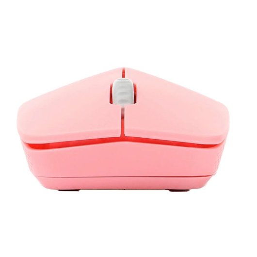 Rapoo M100 Silent Ratón Óptico Inalámbrico Silencioso Multimodal 1300DPI Rosa