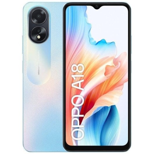 OPPO A18 4G 4GB 128GB 6.56" Azul