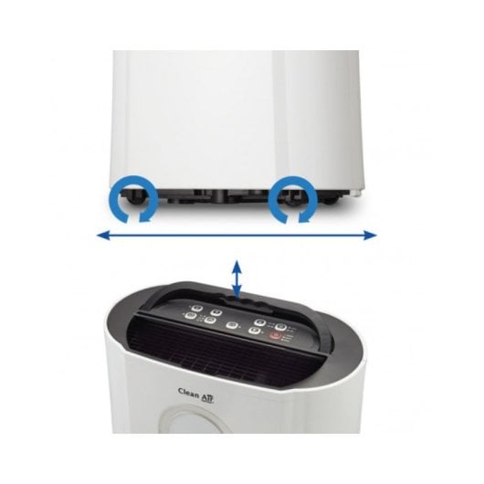 Deumidificatore e purificatore elettrico Clean Air Optima CA-707 per 70 m2