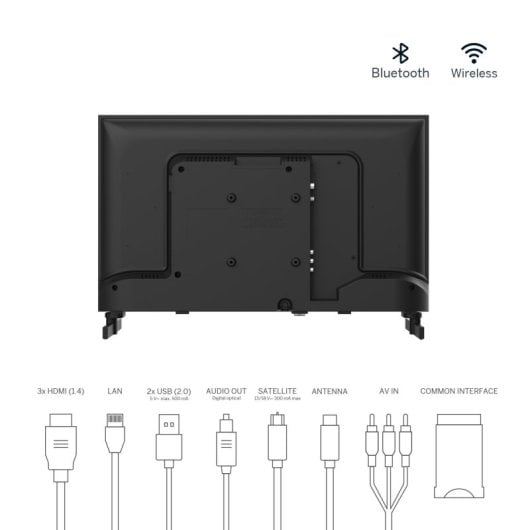 Thomson 24HA2S13C Téléviseur LED HD Android 24" + Adaptateur 12V