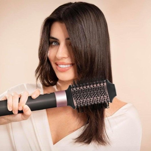 Modelador Multifuncional Cecotec Bamba CeramicCare AirGlam Original 1400W Cerâmica Iónica Coanda 3 Temperaturas 6 Acessórios Cinzento