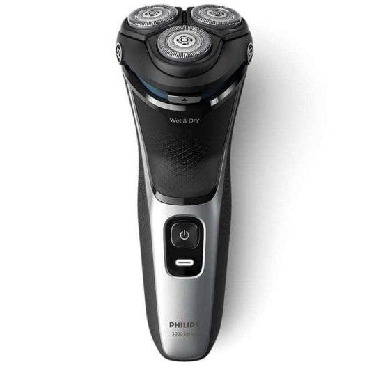 Rasoir Visage Philips Shaver 3000 Series S3143/02 Sans Fil 60min Sec et Mouillé 3 Têtes