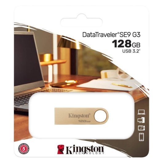 Kingston DataTraveler SE9 G3 128GB USB 3.2 Gen 1 Tipo A