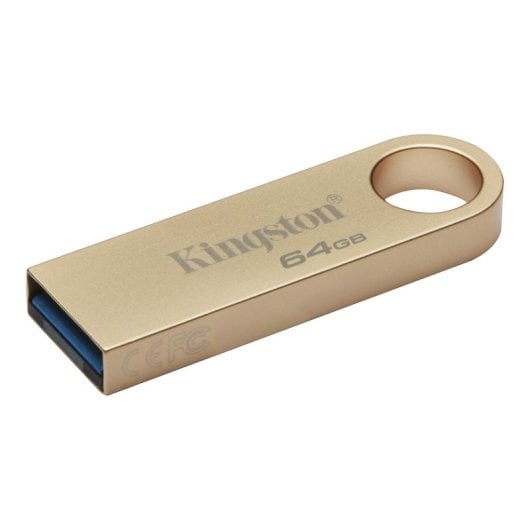 Kingston Technology DataTraveler 64GB 220MB/s Drive USB 3.2 Gen 1 in Metallo SE9 G3