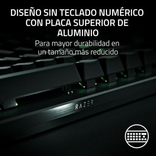 Razer Huntsman V3 Pro TKL Teclado Mecánico Gaming Switch Analog Optical Gen2 Layout USA