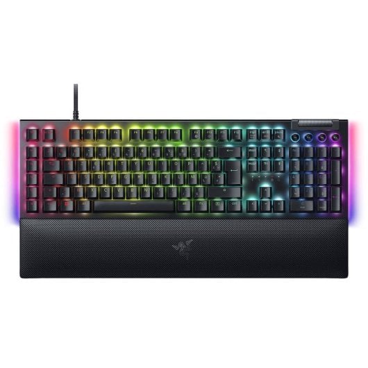 Tastiera da gioco meccanica Razer BlackWidow V4 Razer Yellow Switch Layout USA