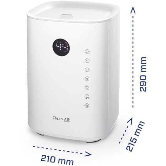 Clean Air Optima CA-604W Smart Humidificador de Aire Wifi con Ionizador