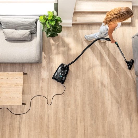Cecotec Conga Powerbag 4000 XL Schlittenstaubsauger mit Beutel und Kabel, 890 W, schwarz
