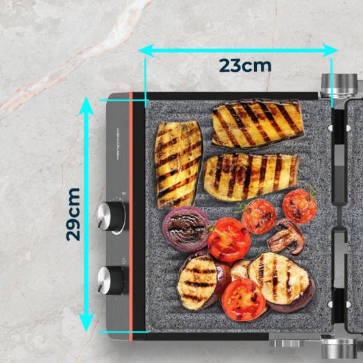 Cecotec Rock'nGrill Blaze Neon Grelhador Elétrico 2200W