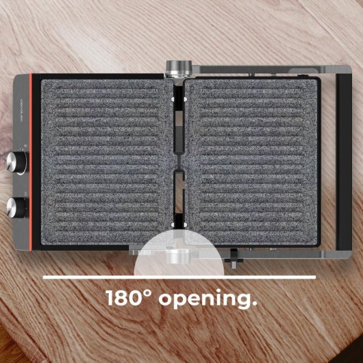 Cecotec Rock'nGrill Blaze Neon Grelhador Elétrico 2200W