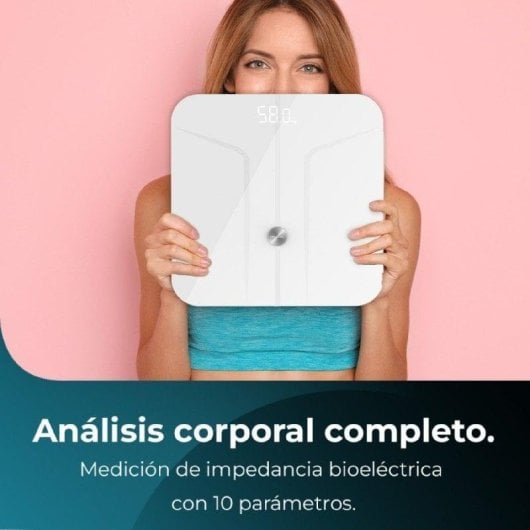 Báscula Cecotec Surface Precision 970 Smart Healthy Bluetooth Bioimpedancia Vidrio ITO