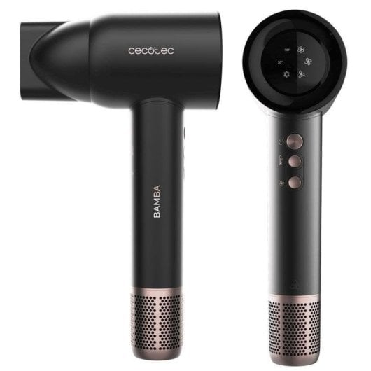 Ionen Föhn Cecotec Bamba IoniCare Rockstar Nano IonTech 1600W 3 Temperaturstufen 3 Geschwindigkeiten Digital Schwarz