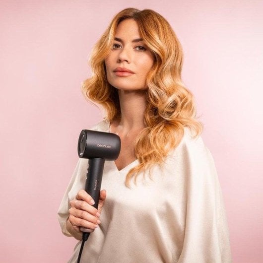 Sèche-cheveux Cecotec Bamba IoniCare Rockstar Nano IonTech 1600W écran ionique