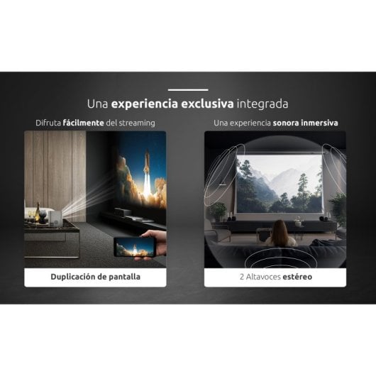 Strong Q1 Mini Proyector ANSI LED HD 720p 1500 Lúmenes Blanco