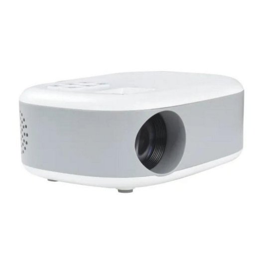 STRONG Mini Proiettore N1 – HD 720p (Full HD 1080p), 120 ANSI Lumen, Schermo Da 24" A 158", HDMI/USB/AV, Bianco