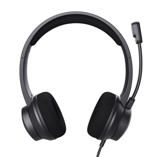 Cuffie Trust Ayda ENC USB con microfono con cancellazione del rumore nere