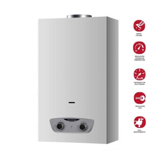 Ariston Fast RX Calentador de Gas Natural Vertical 11L A